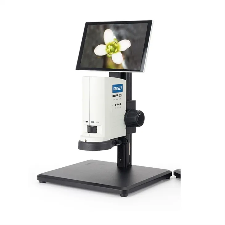 Factory supply mono video zoom dissecting stereo microscope built-in 5mp camera