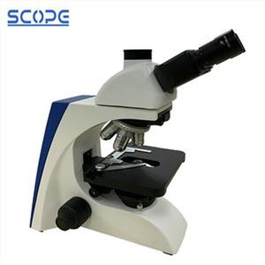 กล้องจุลทรรศน์สนามมืดทางชีววิทยาในห้องปฏิบัติการ